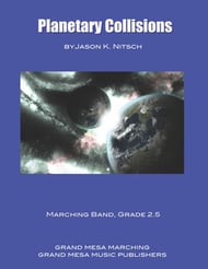 Planetary Collisions Marching Band sheet music cover